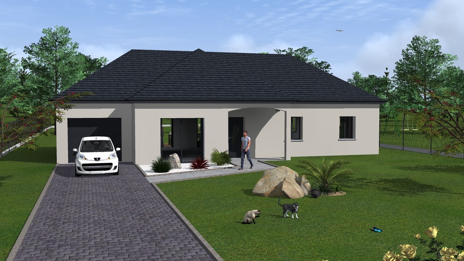 habitat-ecr-maison-agathe--SketchUp